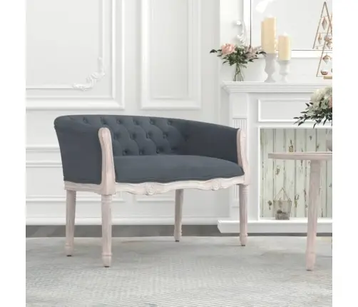 Sols, Tumši Pelēks, 98X56X69 Cm, Samts Vidaxl