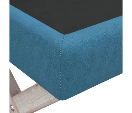 Uzglabāšanas Sols, Zils, 110X45X49 Cm, Lins Vidaxl