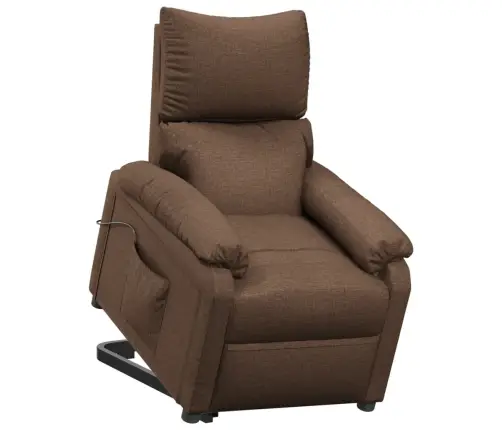 Püsti Tõusmist Toetav Massaažitool, Pruun, Kangas