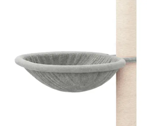 Kassimaja Sisalköitega Kraapimispuudega, Helehall, 94,5 Cm