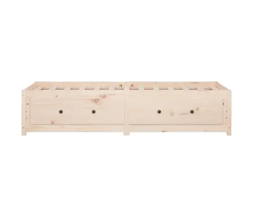 Gulta, 90X190 Cm, Vienvietīga, Priedes Masīvkoks Vidaxl