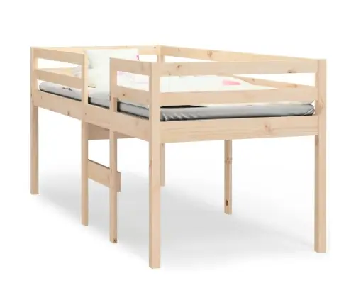 Kõrge Voodi, 80X200 cm Männipuit