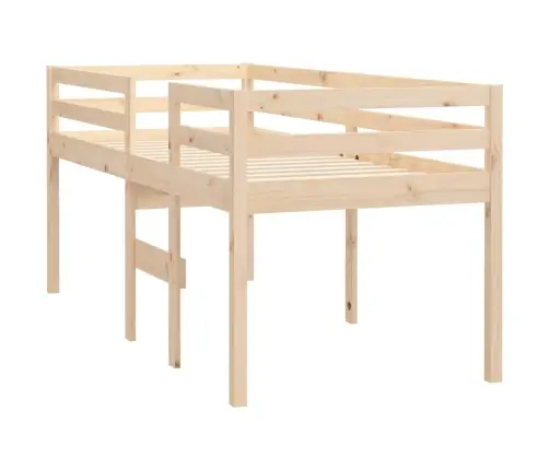 Kõrge Voodi, 80X200 cm Männipuit