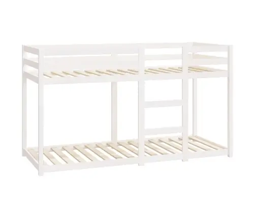 Narivoodi, Valge, 75 X 190 cm Männipuit