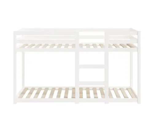 Narivoodi, Valge, 75 X 190 cm Männipuit