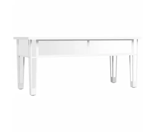 Veidrodinis Kavos Staliukas, 106X45X45cm Mediena Ir Stiklas