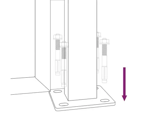 Aiavärav, Antratsiithall, 100 X 75 cm Terasest, Murukujundusega