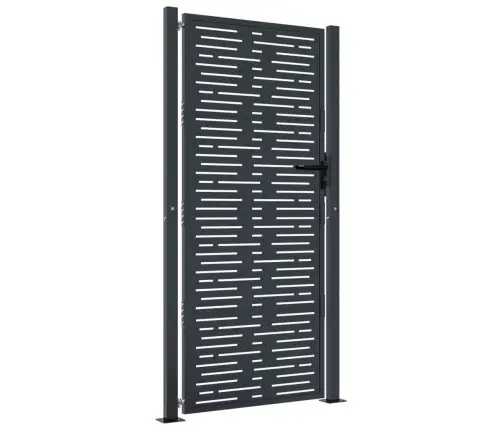 Aiavärav, Antratsiithall, 100 X 200 cm Terasest, Kandiline Disain