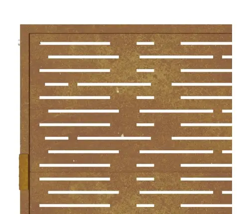 Dārza Vārti, 105X180 Cm, Tērauds Ar Rūsas Efektu Vidaxl