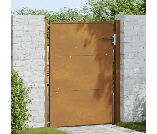 Aiavärav 105 X 155 Cm Corten Terasest