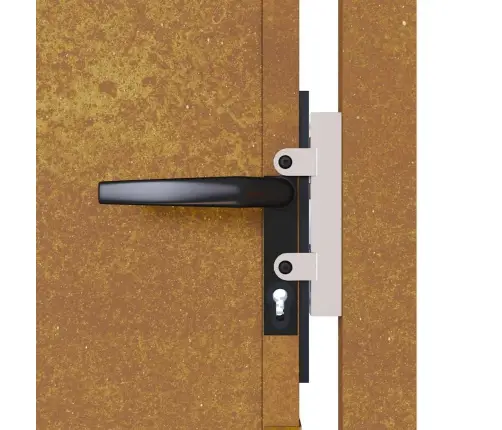 Aiavärav 105 X 155 Cm Corten Terasest