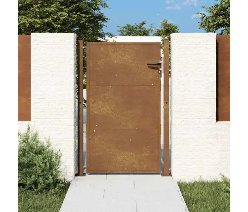 Aiavärav 105 X 155 Cm Corten Terasest