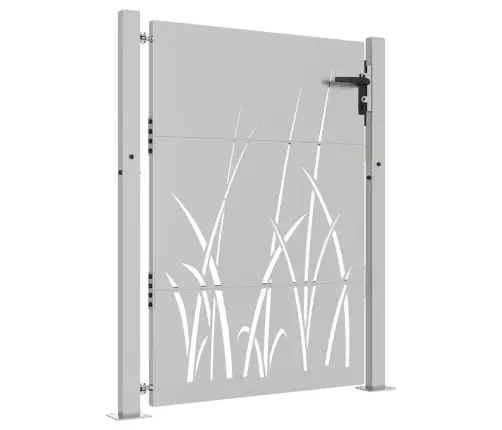 Aiavärav 100 X 150 Cm Corten Terasest Murukujundusega