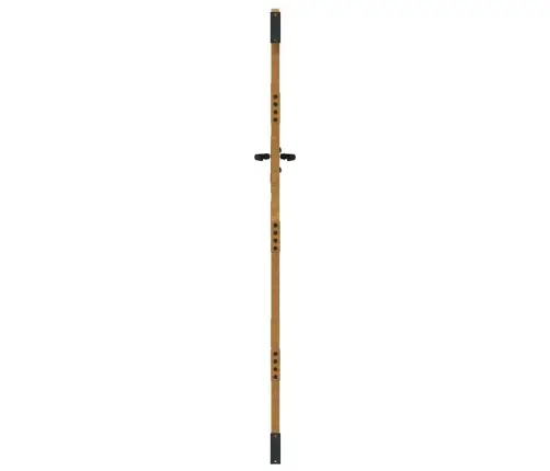 Dārza Vārti, 85X200 Cm, Tērauds, Rūsas Efekts, Bambusa Dizains Vidaxl