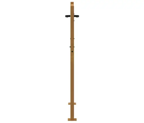 Dārza Vārti, 105X130 Cm, Tērauds, Rūsas Efekts, Bambusa Dizains Vidaxl