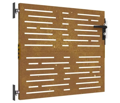 Dārza Vārti, 85X75 Cm, Tērauds Ar Rūsas Efektu Vidaxl