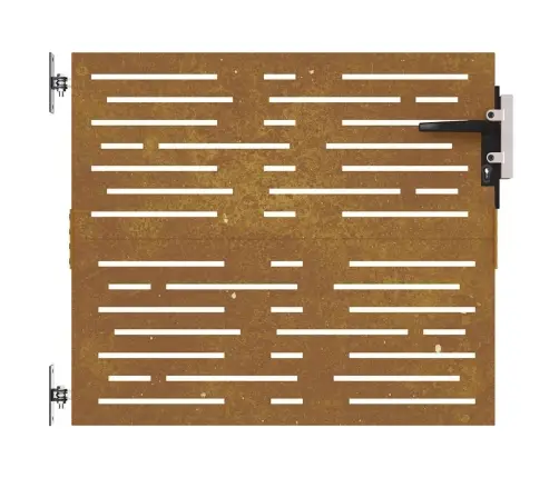 Dārza Vārti, 85X75 Cm, Tērauds Ar Rūsas Efektu Vidaxl