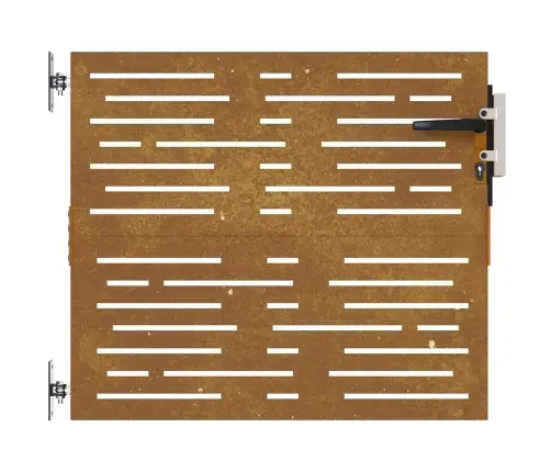 Dārza Vārti, 85X75 Cm, Tērauds Ar Rūsas Efektu Vidaxl
