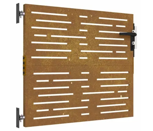 Dārza Vārti, 85X100 Cm, Tērauds Ar Rūsas Efektu Vidaxl