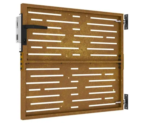 Dārza Vārti, 85X100 Cm, Tērauds Ar Rūsas Efektu Vidaxl