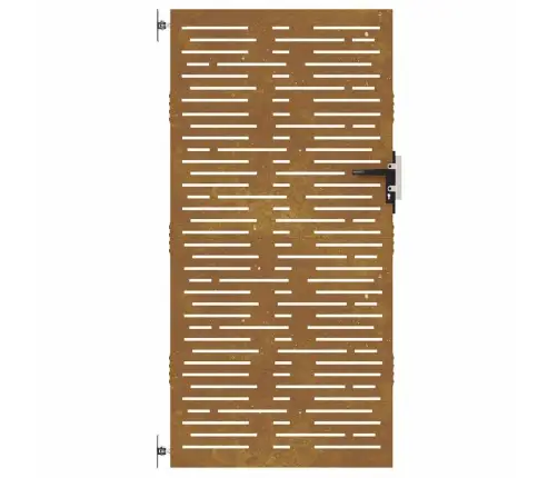 Dārza Vārti, 85X175 Cm, Tērauds Ar Rūsas Efektu Vidaxl