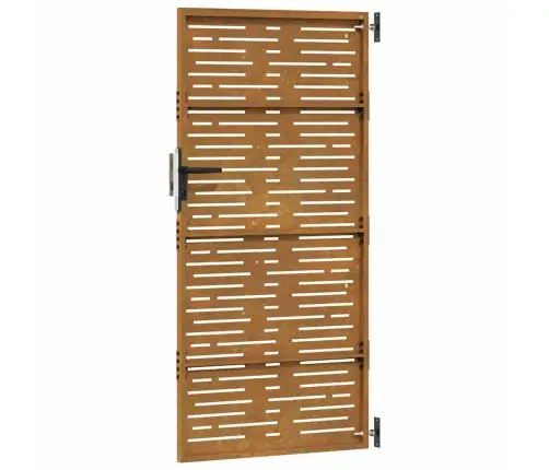 Dārza Vārti, 85X175 Cm, Tērauds Ar Rūsas Efektu Vidaxl