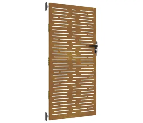 Dārza Vārti, 85X200 Cm, Tērauds Ar Rūsas Efektu Vidaxl