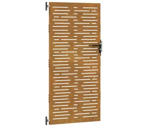 Dārza Vārti, 85X200 Cm, Tērauds Ar Rūsas Efektu Vidaxl