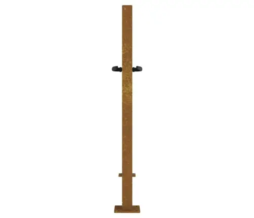 Dārza Vārti, 105X80 Cm, Tērauds Ar Rūsas Efektu Vidaxl