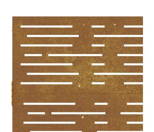 Dārza Vārti, 105X80 Cm, Tērauds Ar Rūsas Efektu Vidaxl