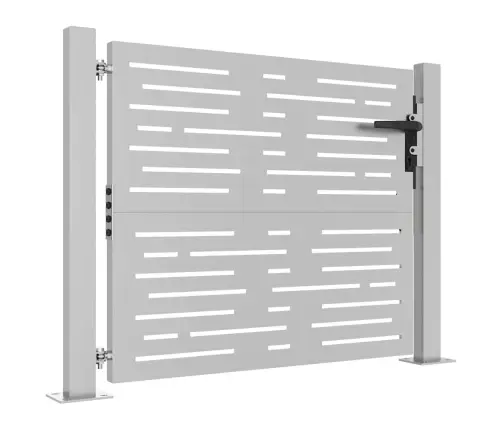 Sodo Vartai, 100X100 cm Corten Plienas, Kvadratinis Dizainas