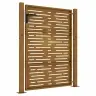Sodo Vartai, 100X150 cm Corten Plienas, Kvadratinis Dizainas