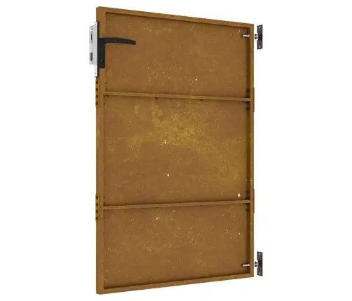 Dārza Vārti, 85X125 Cm, Tērauds Ar Rūsas Efektu Vidaxl