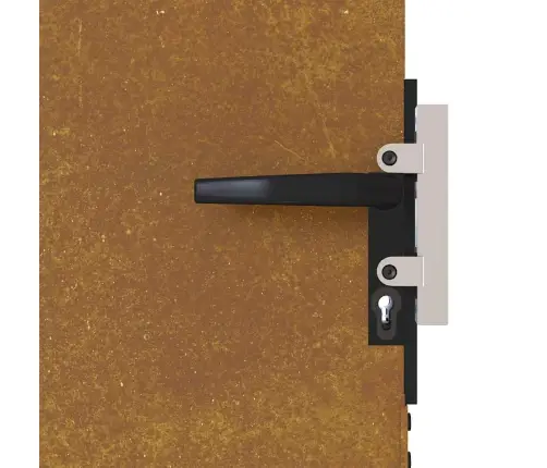 Sodo Vartai, 85X175 cm Corten Plienas