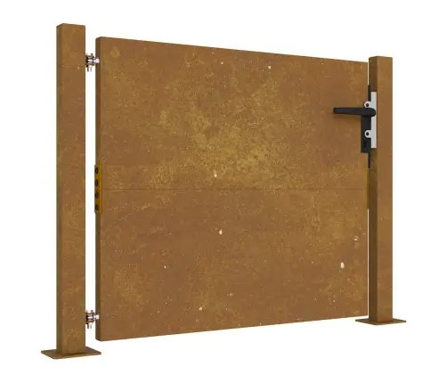 Dārza Vārti, 105X80 Cm, Tērauds Ar Rūsas Efektu Vidaxl