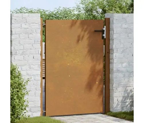 Aiavärav 105 X 130 Cm Corten Terasest