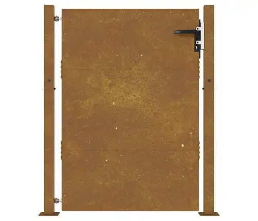 Aiavärav 105 X 130 Cm Corten Terasest