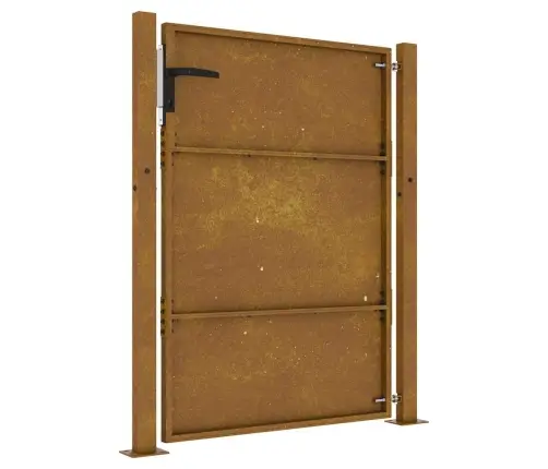 Aiavärav 105 X 130 Cm Corten Terasest