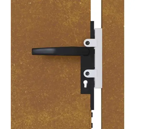 Aiavärav 105 X 130 Cm Corten Terasest