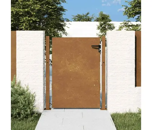 Aiavärav 105 X 130 Cm Corten Terasest
