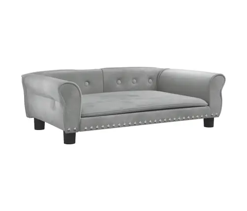 Koeravoodi, Helehall, 95 X 55 X 30 cm Samet