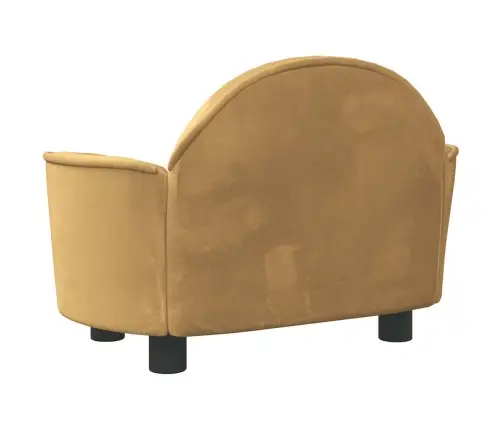 Lova Šunims, Rudos Spalvos, 66X40X45cm Aksomas