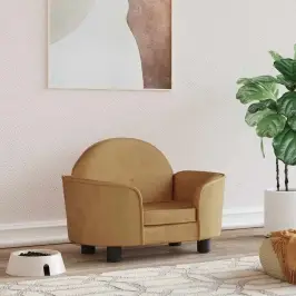 Lova Šunims, Rudos Spalvos, 66X40X45cm Aksomas