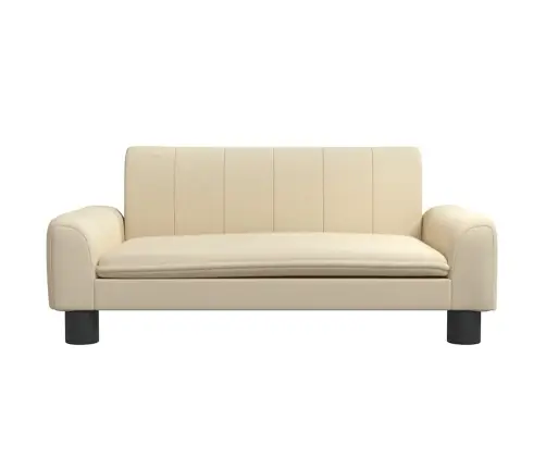 Lova Šunims, Kreminės Spalvos, 70X45X30cm Audinys