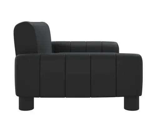 Gulta Suņiem, Melna, 70X45X30 Cm, Mākslīgā Āda Vidaxl