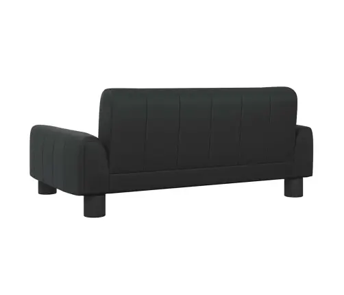 Gulta Suņiem, Melna, 70X45X30 Cm, Mākslīgā Āda Vidaxl