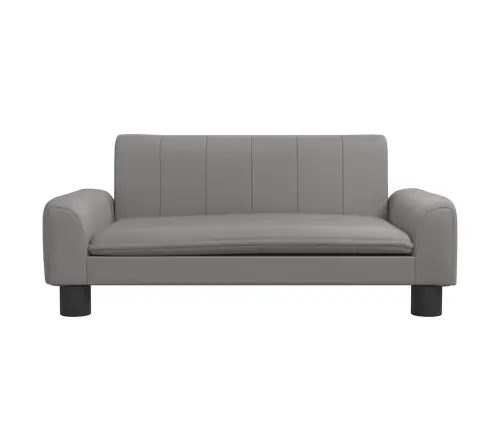 Lova Šunims, Pilkos Spalvos, 70X45X30cm Dirbtinė Oda Lova Šunims, Pilkos Spalvos, 70X45X30cm Dirbtinė Oda