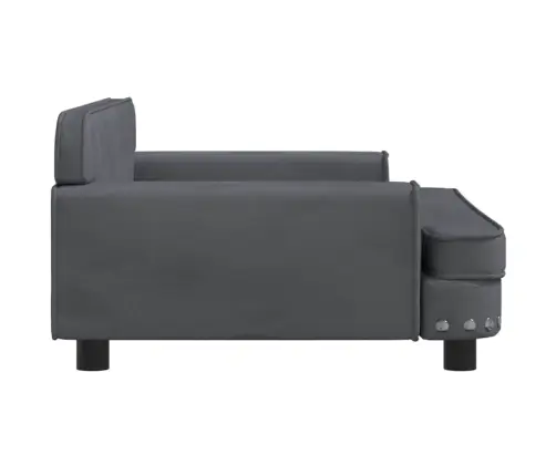 Koeravoodi, Tumehall, 90 X 53 X 30 cm Samet