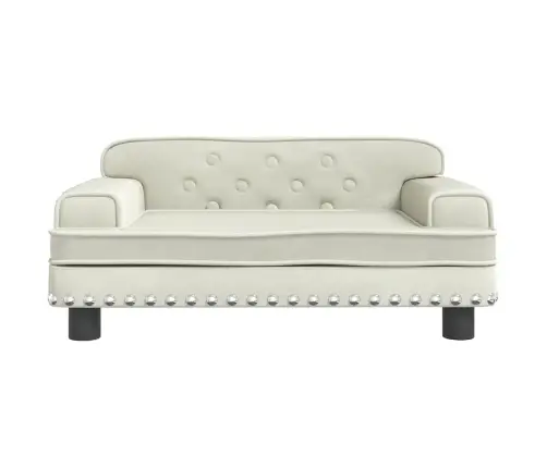 Päevavoodi, Kreemjas, 70 X 45 X 30 cm Samet