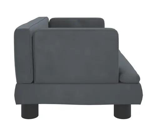 Koeravoodi, Tumehall, 60 X 40 X 30 cm Samet